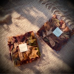 Pottery Barn Dried Fall Leaves Decor 🍁